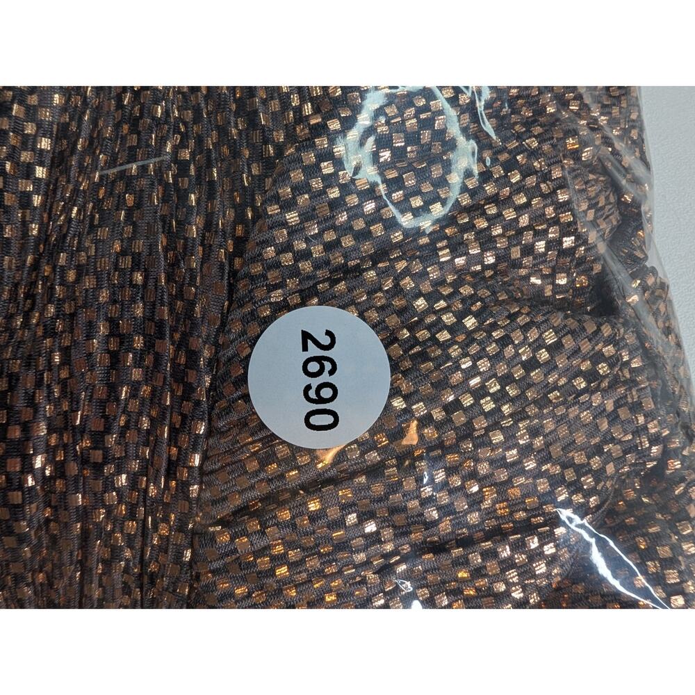 Sabina Musayev Gold Metallic Jumpsuit Size Xs No Belt - Picture 11 of 11
